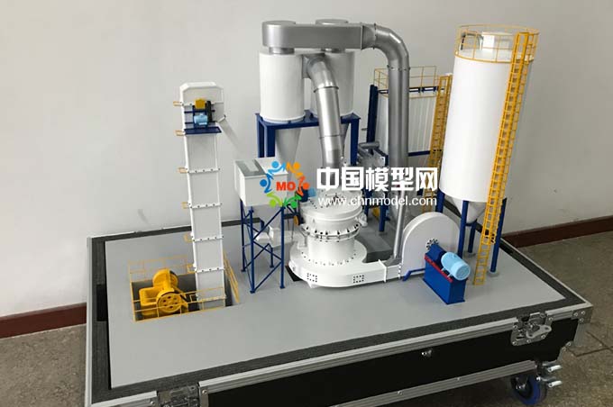 移動(dòng)破碎站模型