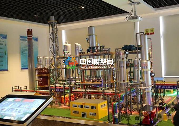 LNG液化調(diào)峰工廠沙盤模型