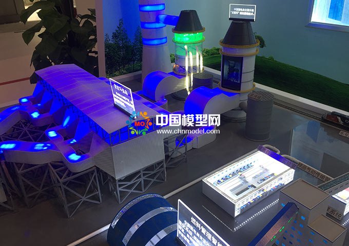 發(fā)電廠環(huán)保設(shè)備模型，電除塵模型，脫硫脫硝模型