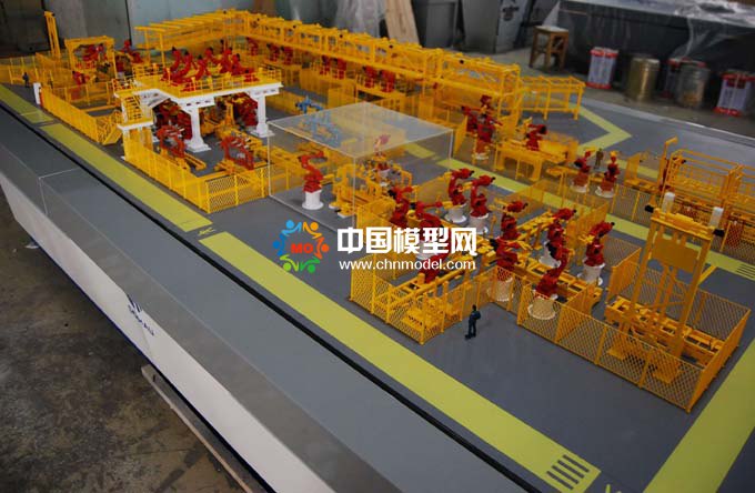 自動(dòng)化裝配線模型