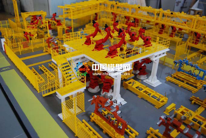 自動(dòng)化裝配線模型