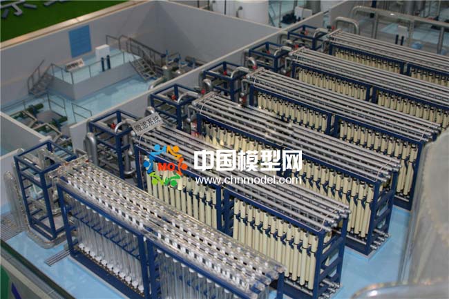 再生水處理沙盤模型