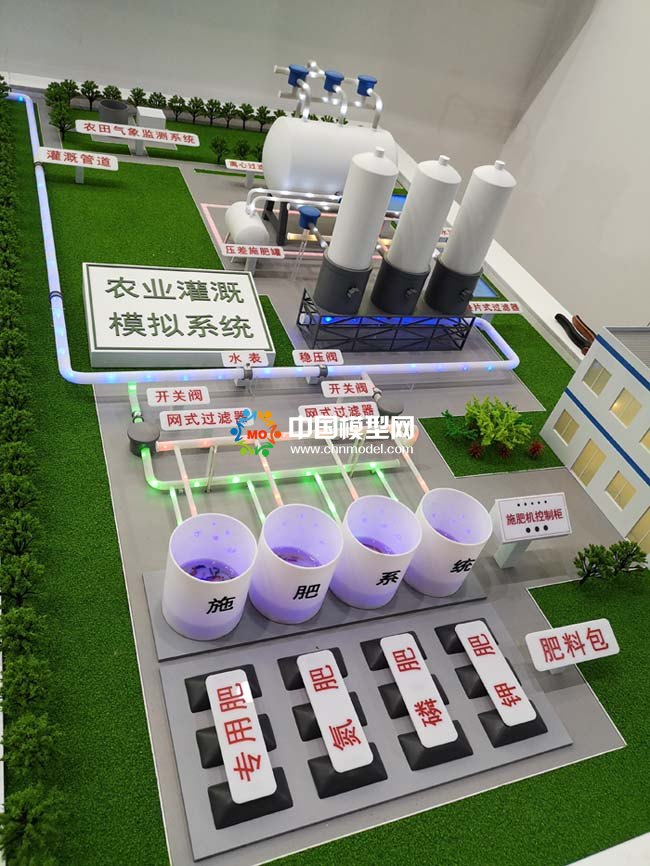 農(nóng)業(yè)智慧灌溉施肥沙盤模型