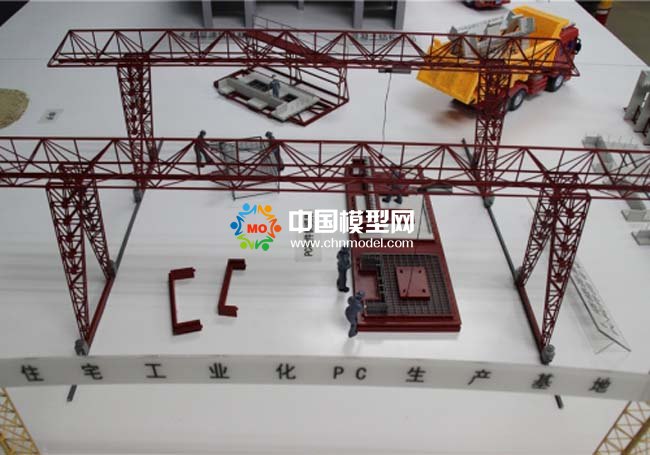 住宅工業(yè)化pc預制構件生產沙盤模型