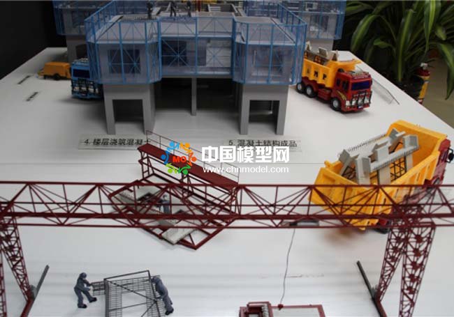 住宅工業(yè)化pc預制構件生產沙盤模型