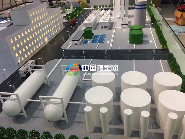 氫能源應(yīng)用場(chǎng)景沙盤(pán)模型，氫燃料電池沙盤(pán)模型