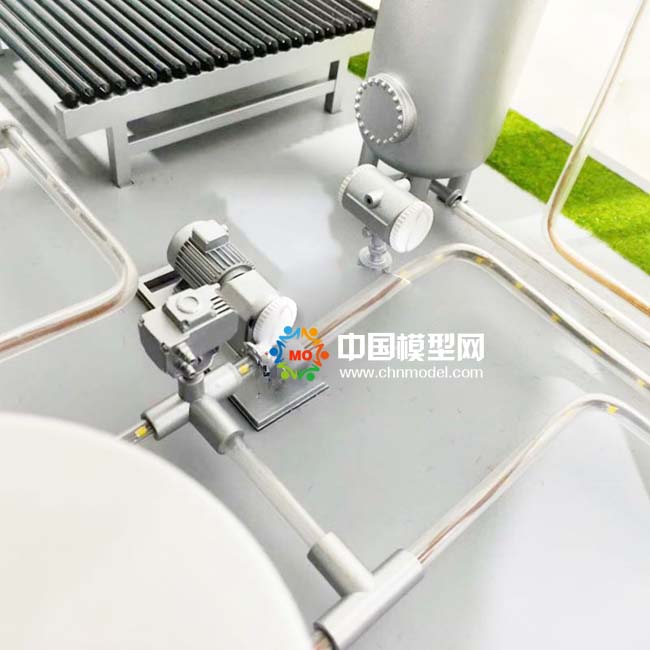 太陽能轉(zhuǎn)化裝置沙盤模型