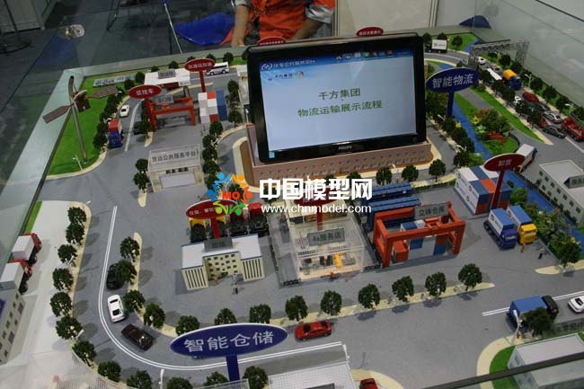 智能倉儲系統(tǒng)沙盤模型