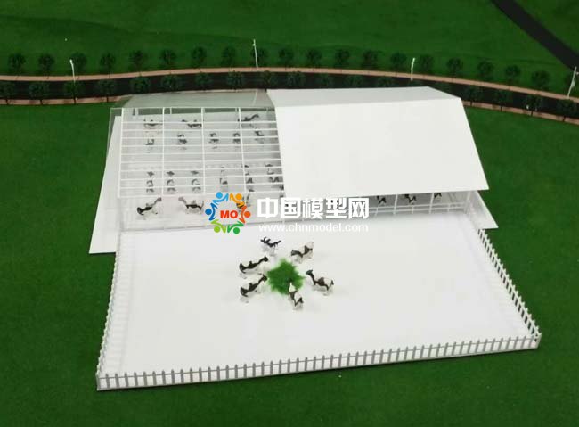 奶牛場(chǎng)沙盤(pán)模型
