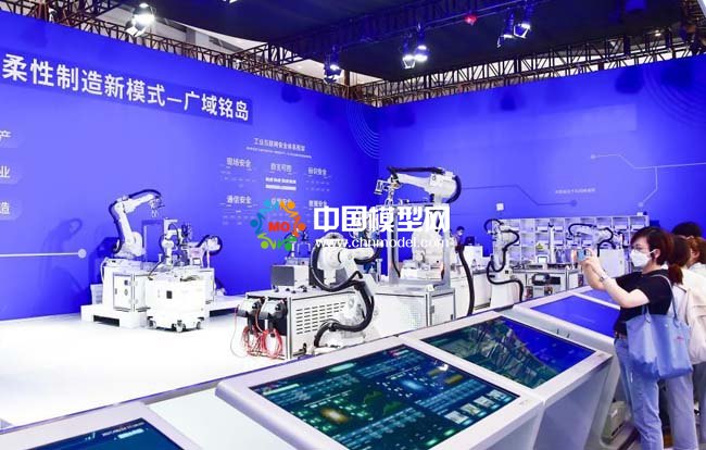 智能化柔性制造沙盤(pán)模型