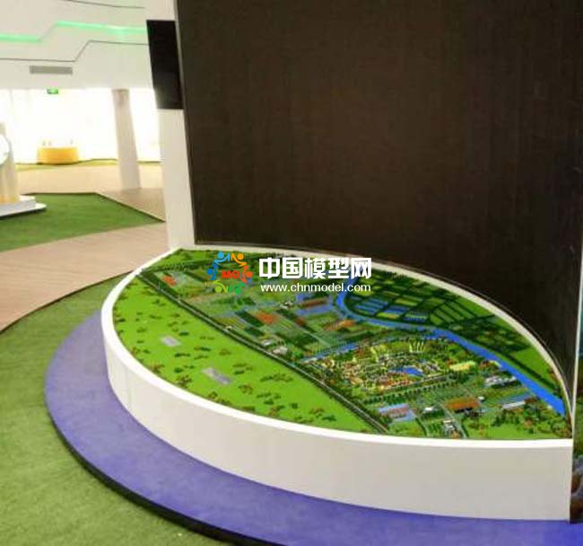 金灣臺(tái)灣農(nóng)民創(chuàng)業(yè)園沙盤模型
