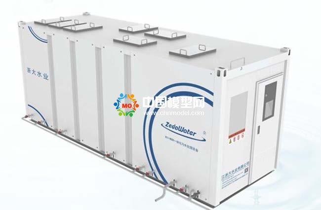 農(nóng)村生活污水處理設(shè)備沙盤模型，MBBR一體化污水處理設(shè)備沙盤模型