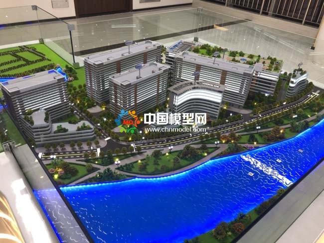 環(huán)境生態(tài)產業(yè)園沙盤模型