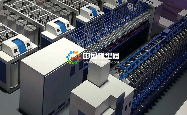 紡織機械模型，紡機模型
