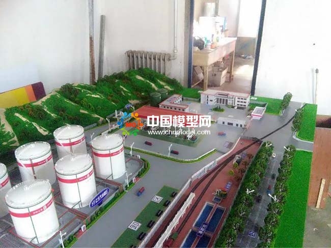 石油存儲(chǔ)智慧油庫沙盤模型