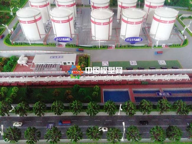 石油存儲(chǔ)智慧油庫沙盤模型
