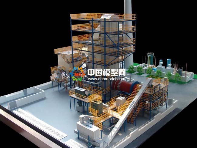 廢家電干式資源化處理回收設(shè)備沙盤模型