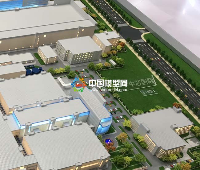 ???????中芯國(guó)際集成電路制造有限公司沙盤(pán)模型