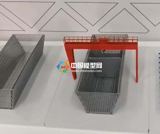 城市高架預(yù)制裝配式橋梁工藝沙盤(pán)模型