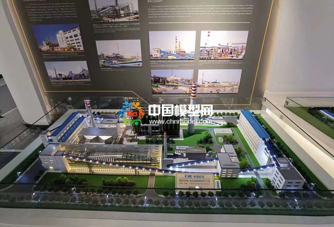 帶式烙燒球團(tuán)生產(chǎn)線沙盤模型