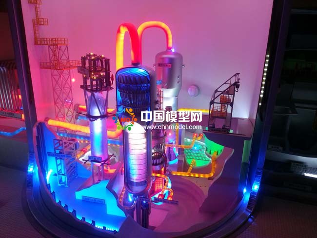 最新一代核電站反應堆沙盤模型