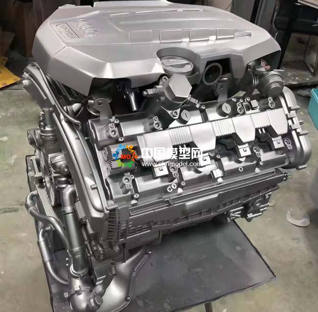 奧迪V8發(fā)動機(jī)模型