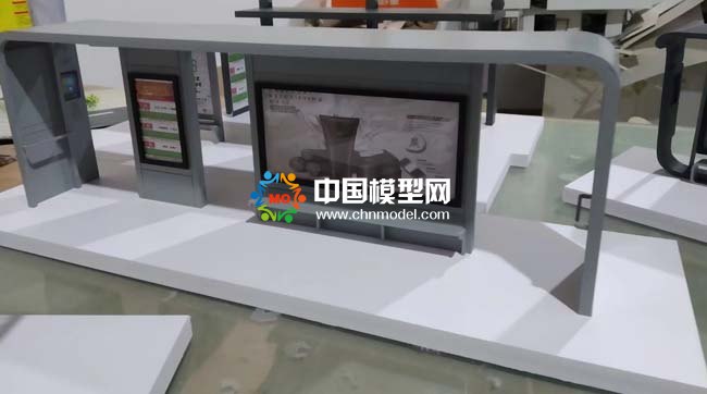 公交站臺模型
