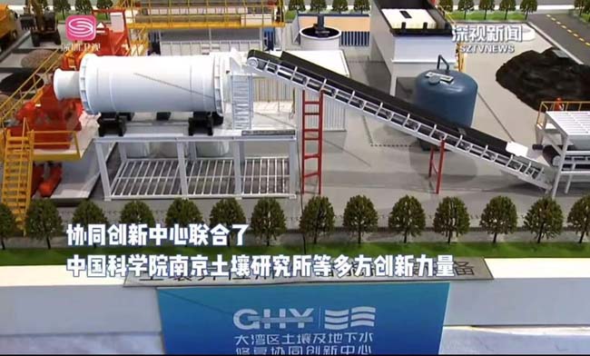 土壤及地下水修復(fù)撬裝式土壤淋洗修復(fù)沙盤模型