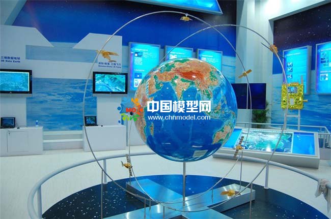 衛(wèi)星通信導航系統(tǒng)沙盤模型
