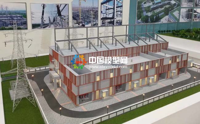 輸變電工程220KV變電站沙盤模型