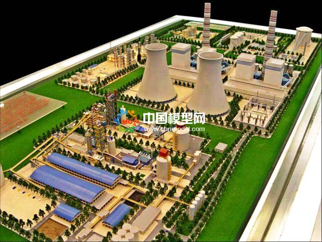 火力發(fā)電站沙盤模型