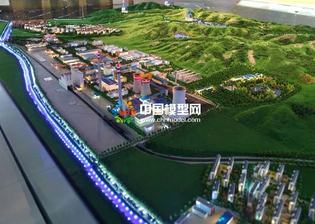 火力發(fā)電站沙盤模型
