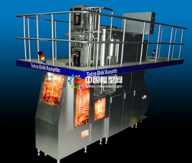 乳制品飲料灌裝設(shè)備模型