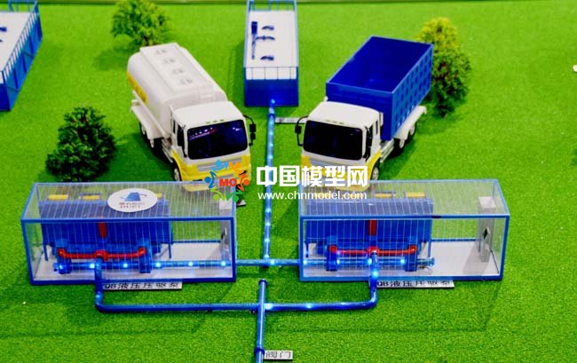 石油化工污泥處理沙盤模型