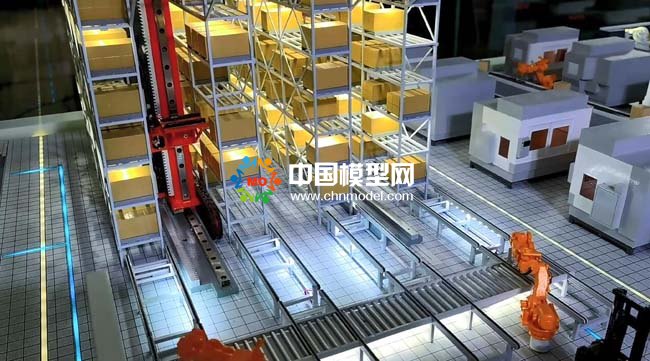 智慧工廠智能制造沙盤模型