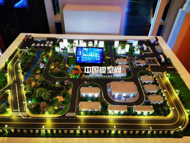 華為智能化物流沙盤(pán)模型