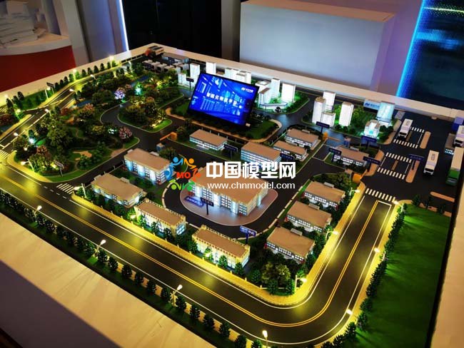 華為智能化物流沙盤(pán)模型