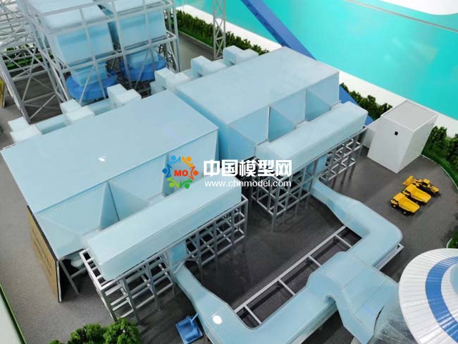 燃煤機(jī)組超低排放沙盤模型