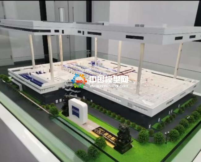 卡爾蔡司光學(xué)生產(chǎn)流水線沙盤模型