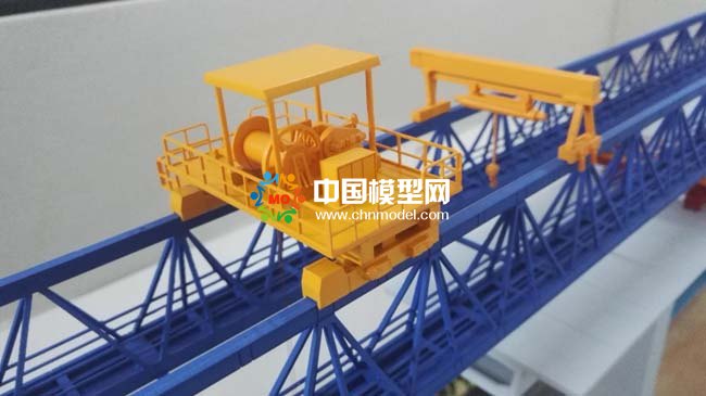 節(jié)段拼裝架橋機(jī)模型