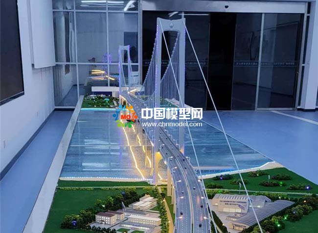 龍?zhí)堕L江大橋模型