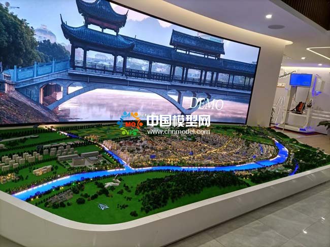 壽昌古鎮(zhèn)沙盤模型