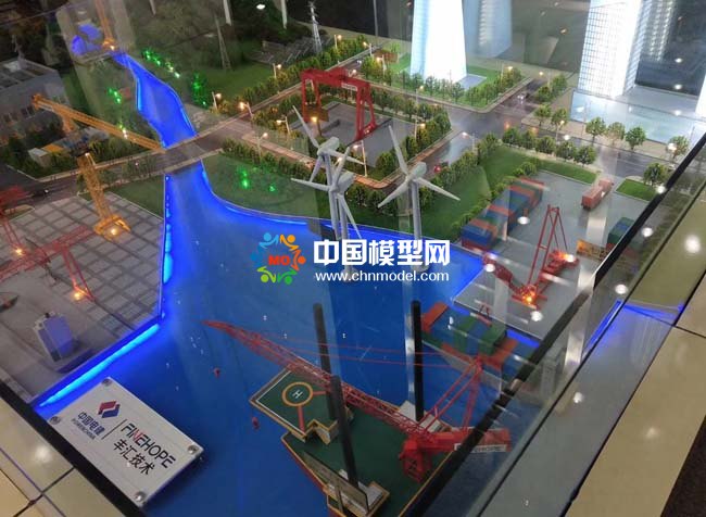 起重機(jī)應(yīng)用場景沙盤模型