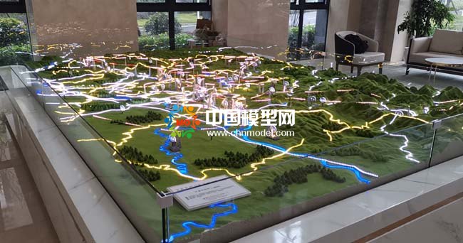 電網(wǎng)分布沙盤模型