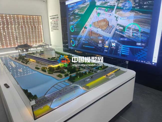 京杭大運河博物院沙盤模型