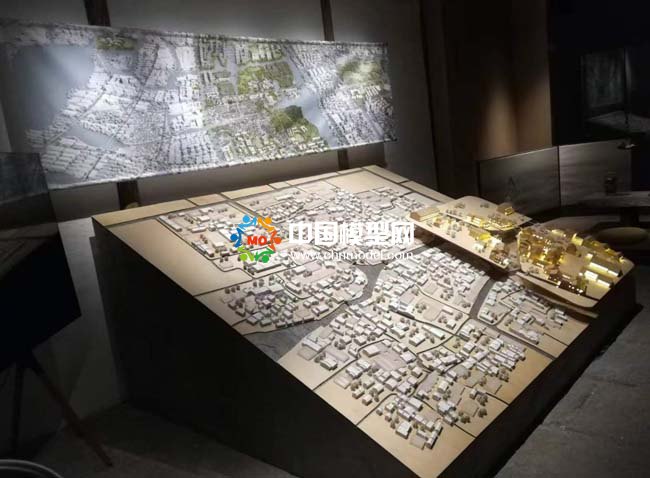 紹興黃酒小鎮(zhèn)沙盤模型