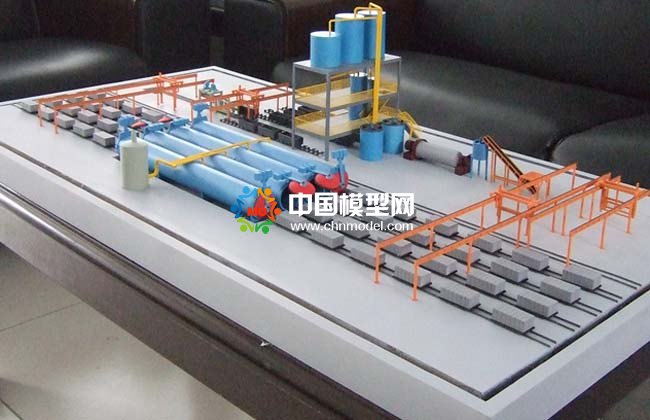 蒸壓灰沙磚生產(chǎn)線模型