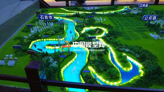 長江海事沙盤模型