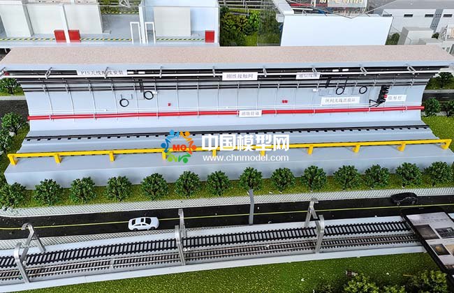 城市軌道交通通信系統(tǒng)沙盤(pán)模型