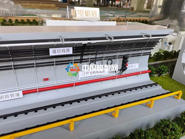 城市軌道交通通信系統(tǒng)沙盤(pán)模型